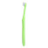 Orthodontic toothbrush with a bundle and a small head, Green